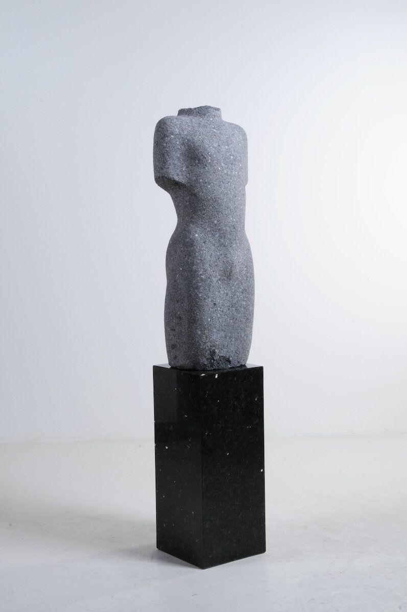 Nicolaus Widerberg Sculpture Stone Figure