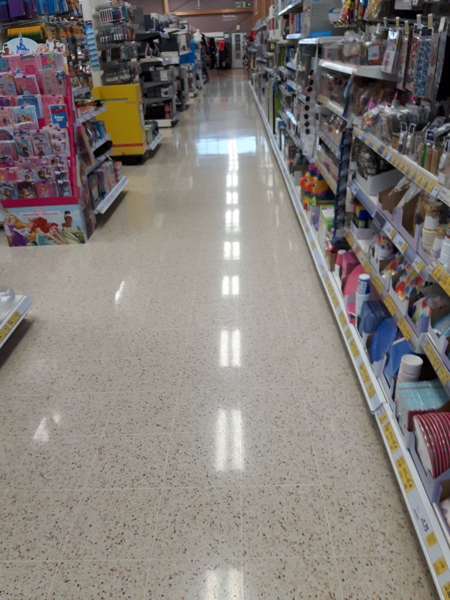 diamond polished floor