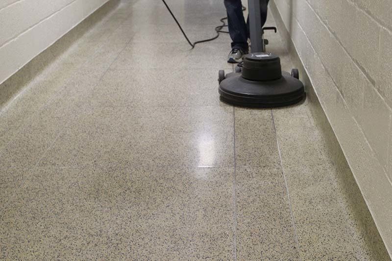Terrazzo Floor Installation