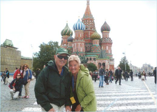 couple smiling