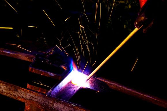 Fiamma in lavorazione
