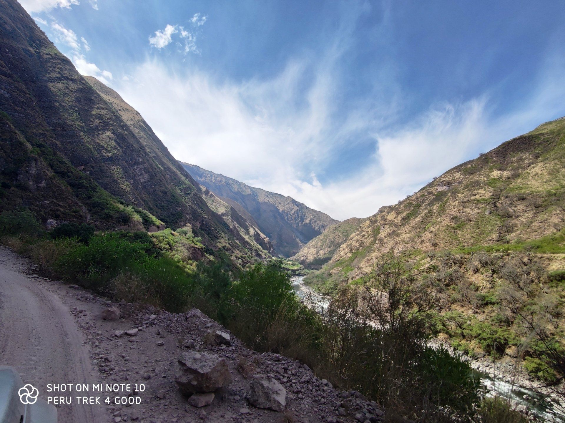 Apurimac Canyon & Narrow Dusty Road