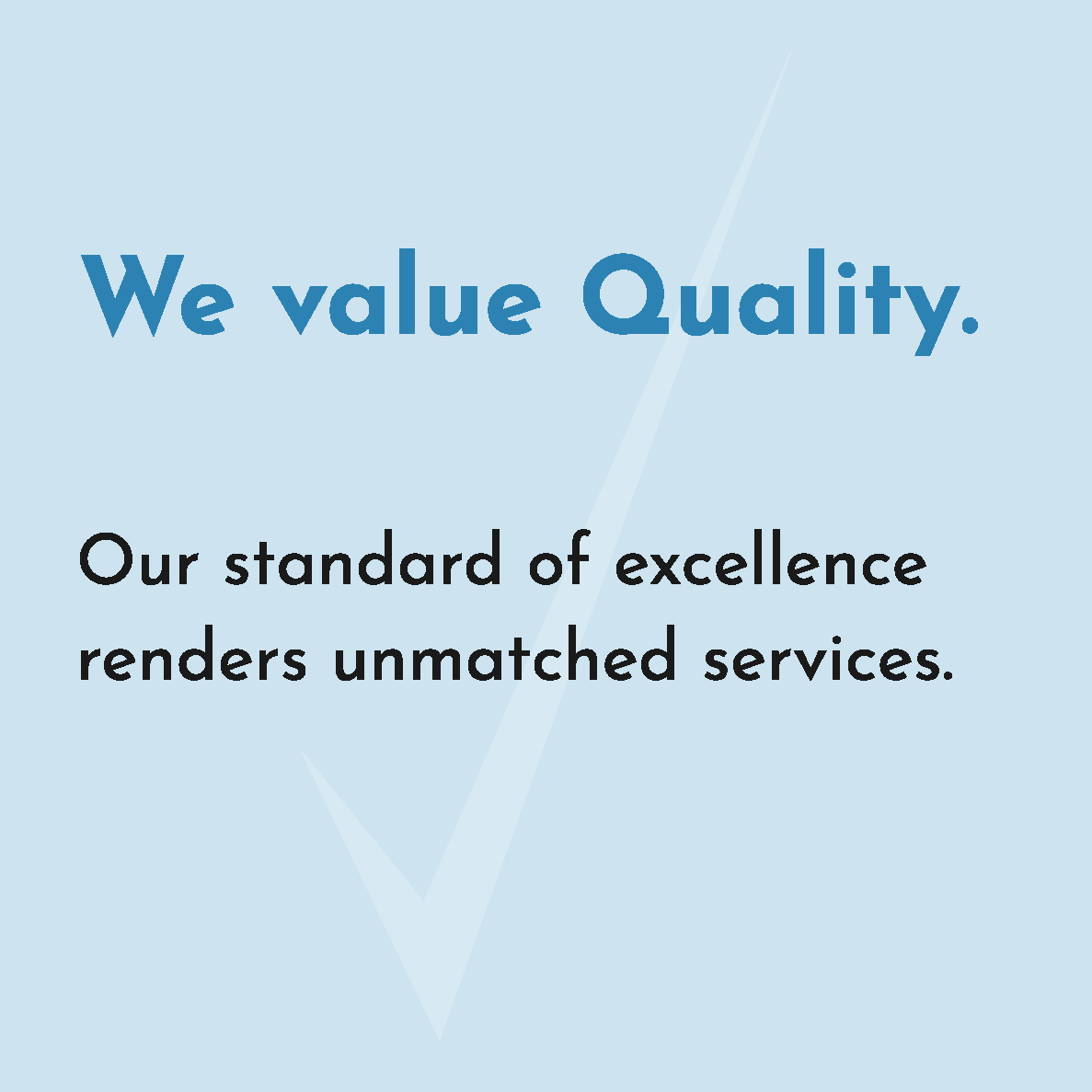 credential america we value quality
