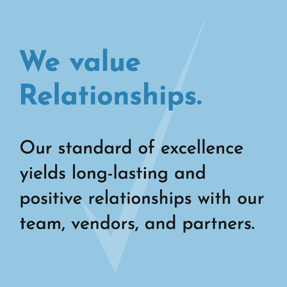 credential america we value quality