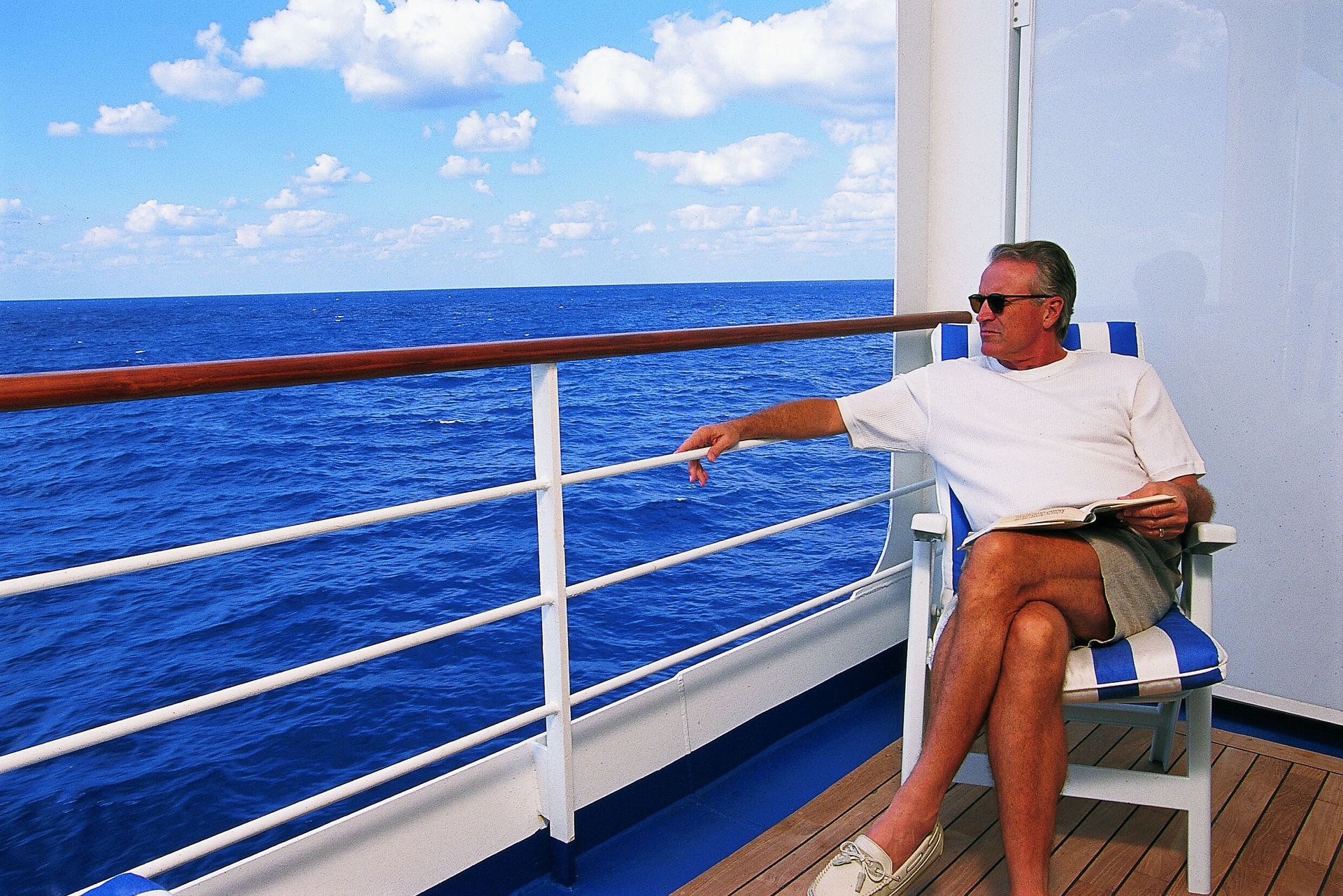 Relax in privacy on your personal balcony