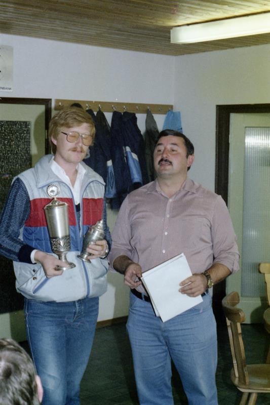 Einzelmeister im Zielschießen 1984