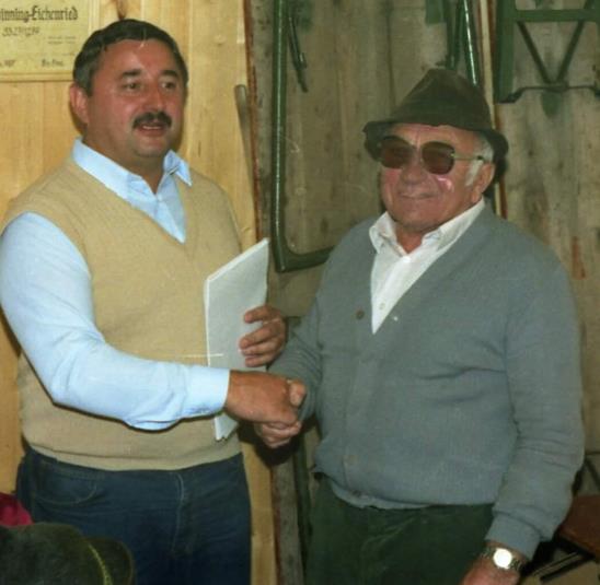Einzelmeister im Zielschießen 1987