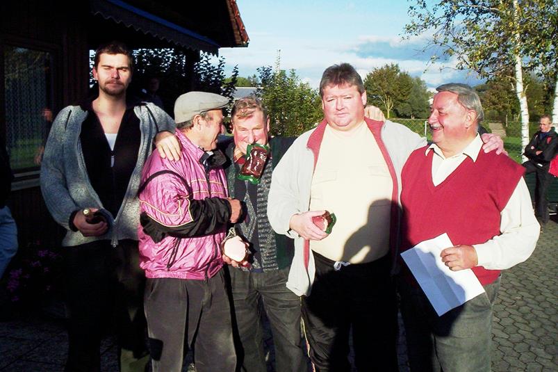 Vereinsmeister Mannschaftsmeister 2004