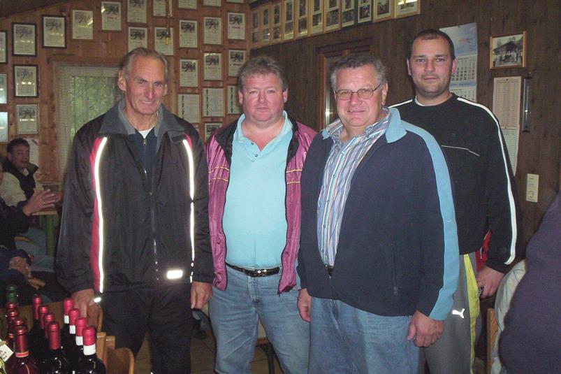 Vereinsmeister Mannschaftsmeister 2007