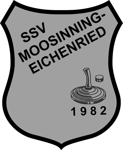 Vereinswappen mit Vereinsnamen, Gründungsjahr und Eisstock