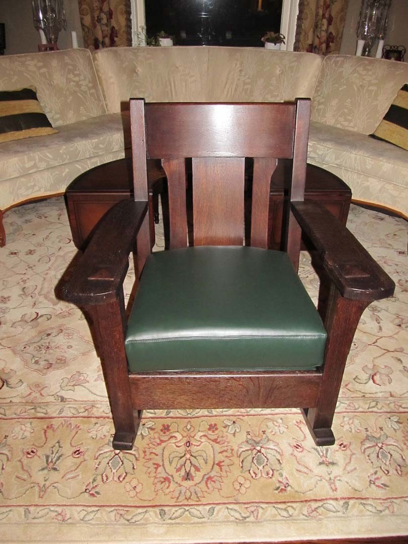 Antique Rocker Chair Restored — The Tri-State Area — Carriage House II In-Home Restorations