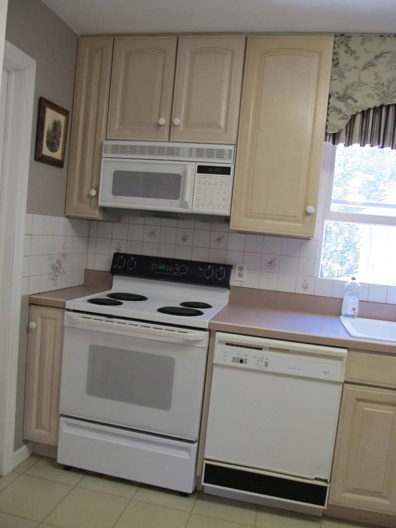 Kitchen with Pickled Maple Cabinets — The Tri-State Area — Carriage House II In-Home Restorations