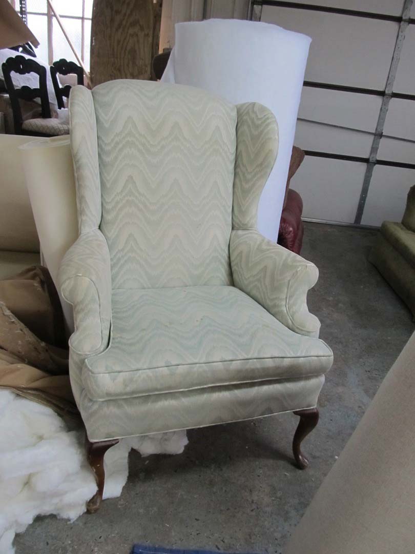 Wing Back Chair — The Tri-State Area — Carriage House II In-Home Restorations