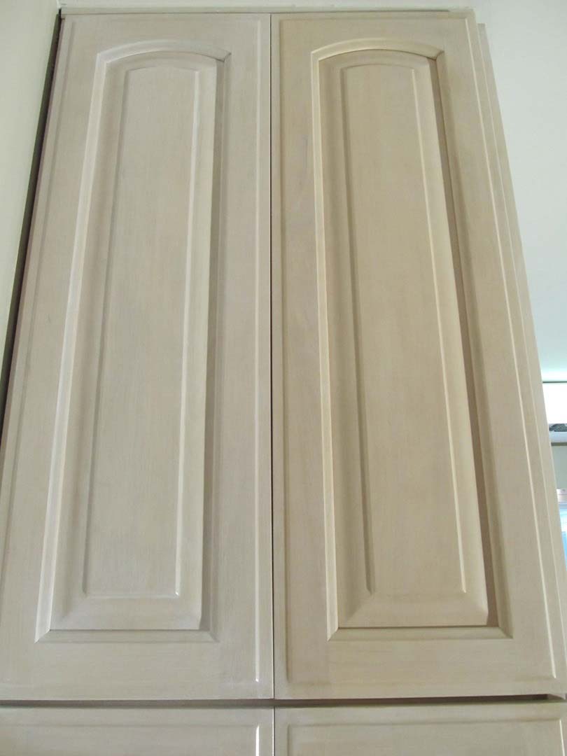 Maple Side Cabinets Stripped — The Tri-State Area — Carriage House II In-Home Restorations