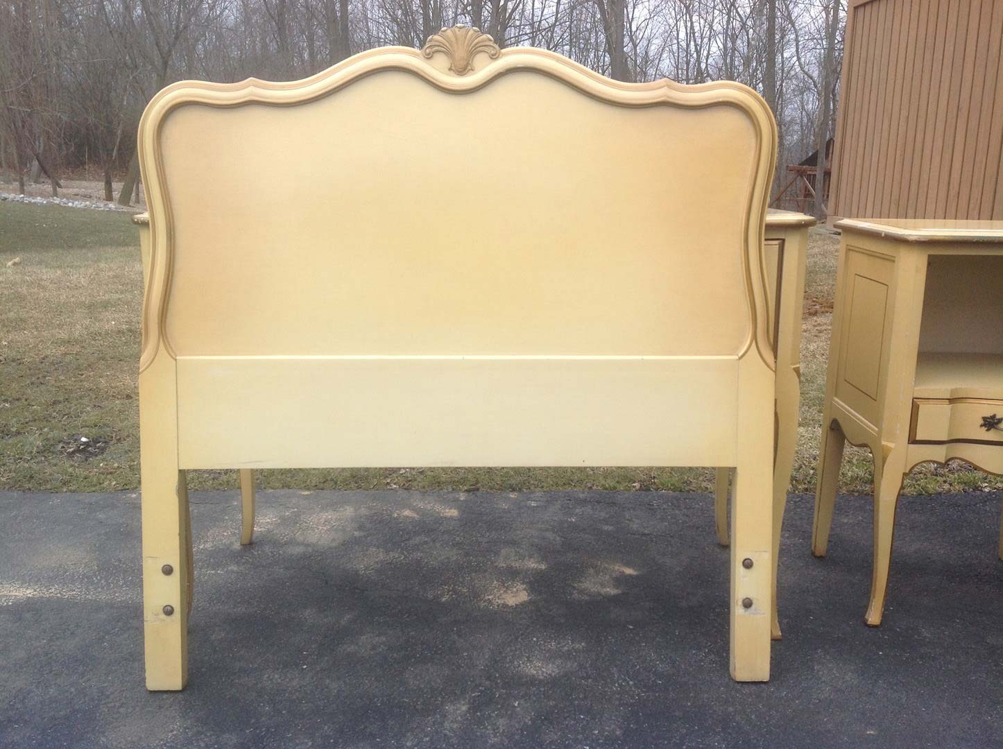 Bedroom Set Before Refinish — The Tri-State Area — Carriage House II In-Home Restorations