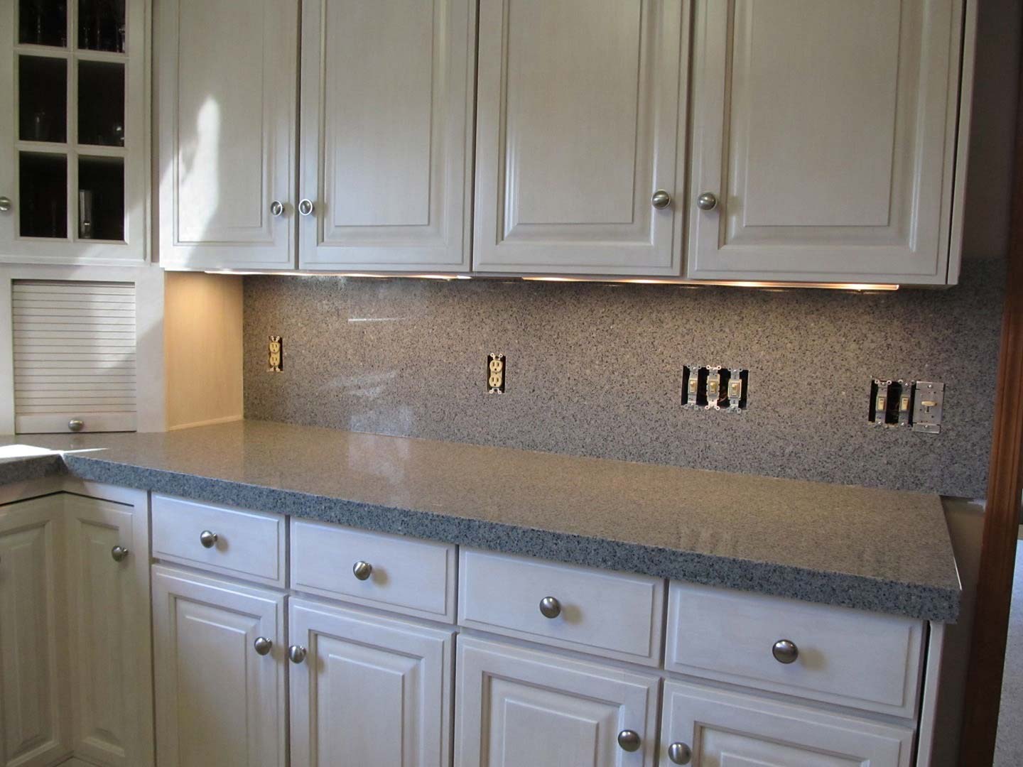 Refinished Pickled Maple Cabinets — The Tri-State Area — Carriage House II In-Home Restorations