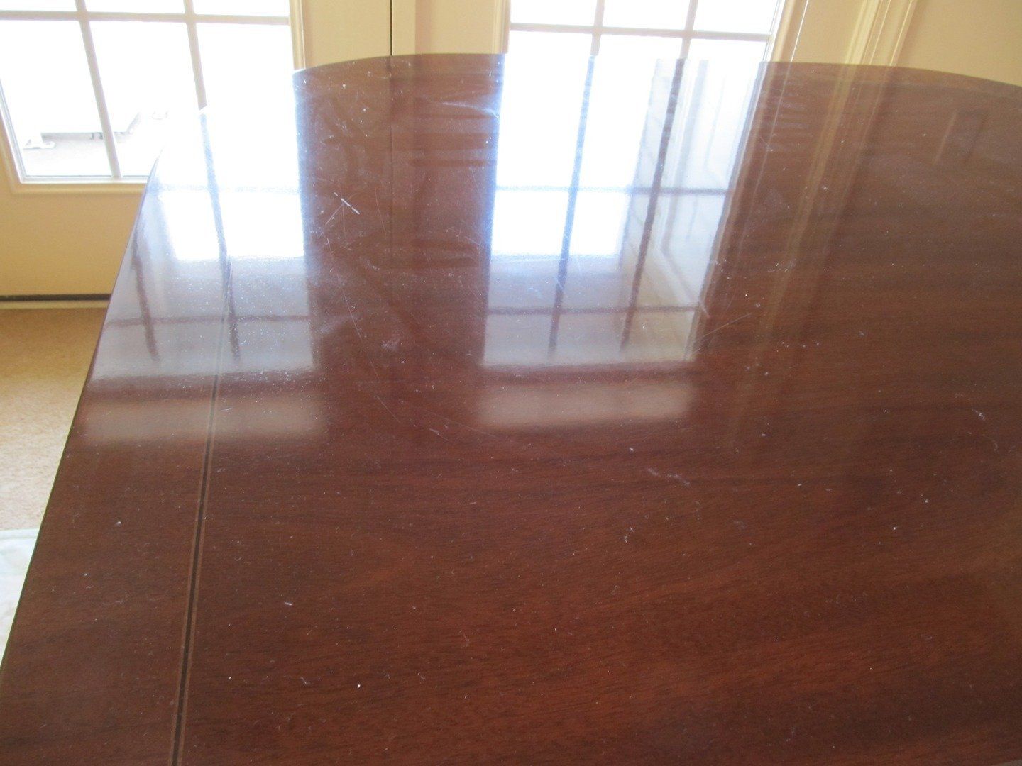Dining Room Table with Scratches — The Tri-State Area — Carriage House II In-Home Restorations