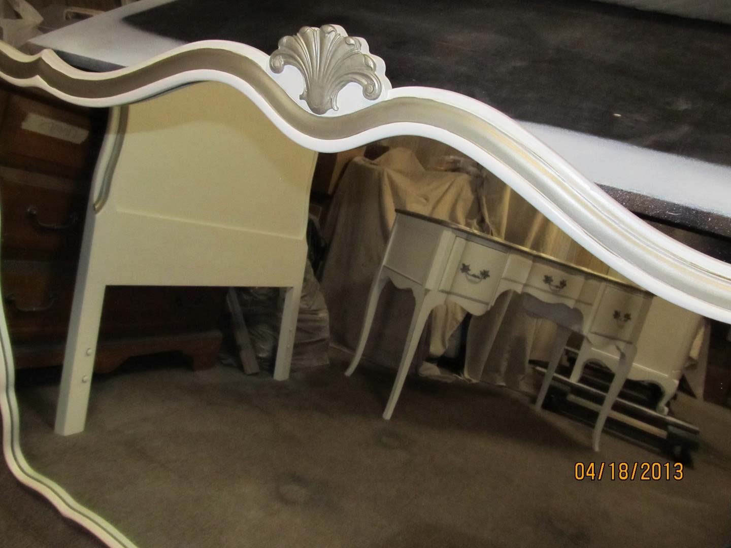 Bedroom Mirror After Refinish — The Tri-State Area — Carriage House II In-Home Restorations