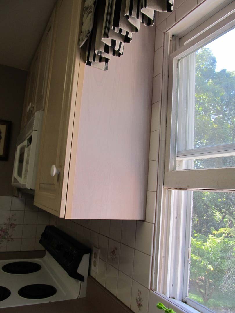 Pickled Maple Cabinet and Window — The Tri-State Area — Carriage House II In-Home Restorations
