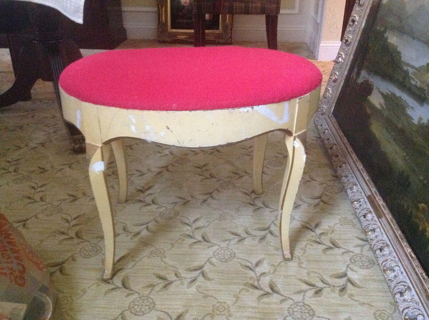 Pink Stool — The Tri-State Area — Carriage House II In-Home Restorations