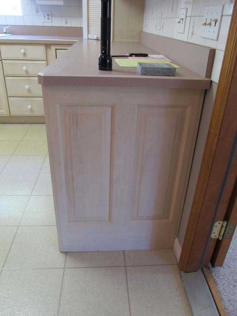 Pickled Maple Cabinet — The Tri-State Area — Carriage House II In-Home Restorations