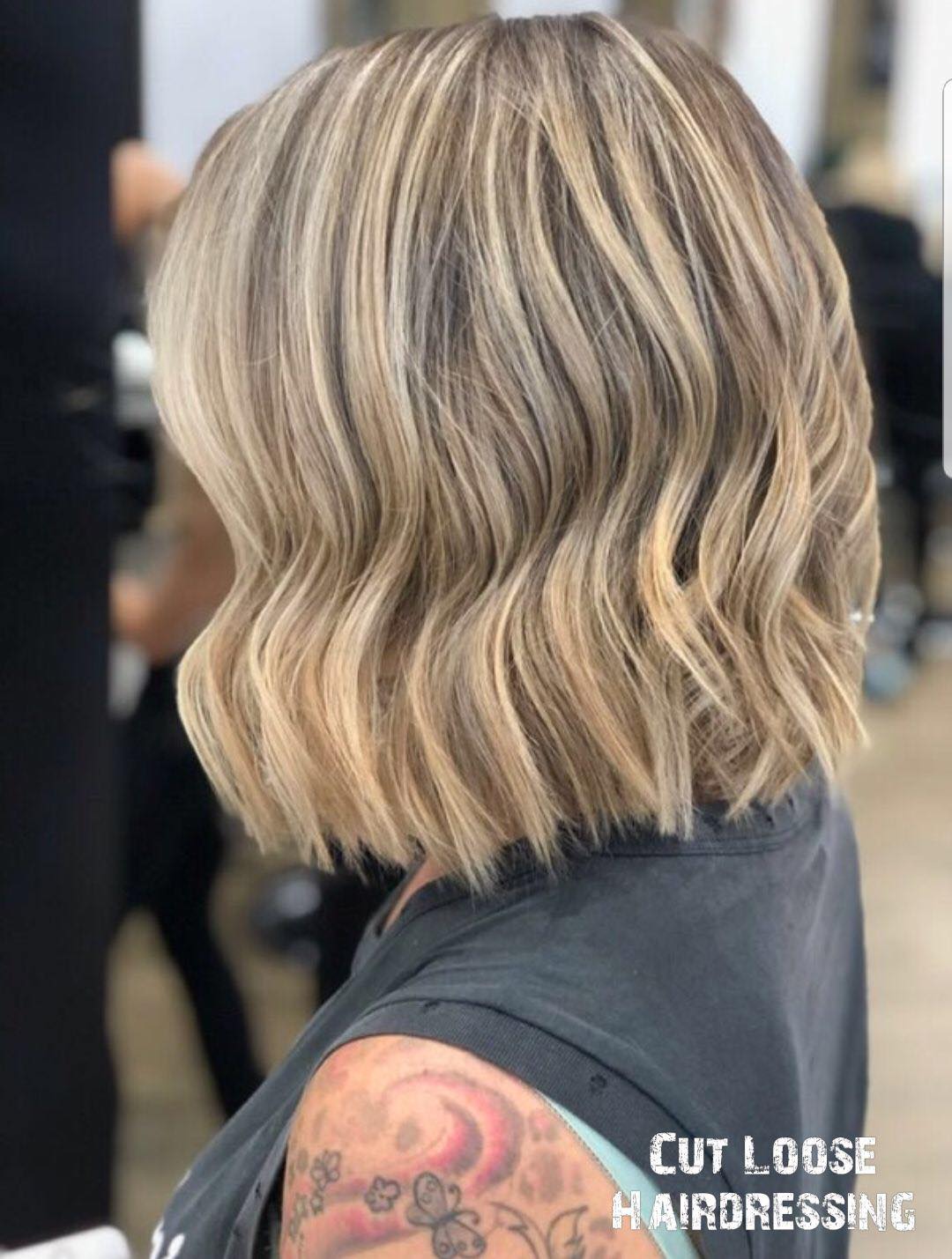 Short Wavy Layered Hair - Hair Salon in Vincentia, NSW