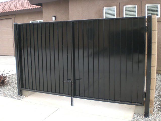 Trash Enclosure Gate — Porterville, CA — Chiapa Welding, Inc.