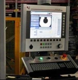 centro controllo macchina per lavorazione del ferro