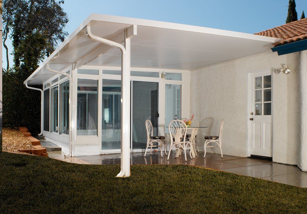 Backyard sunroom