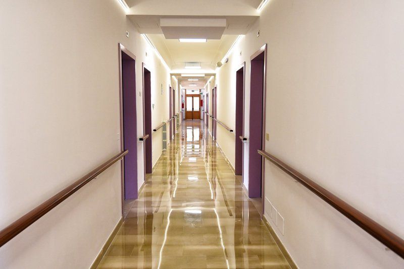 corridoio di casa di riposo