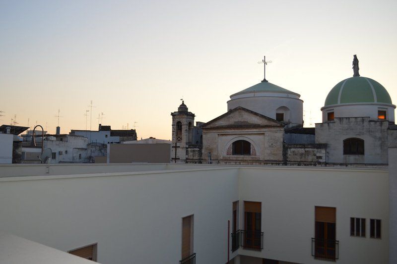 vista da balcone di casa di riposo