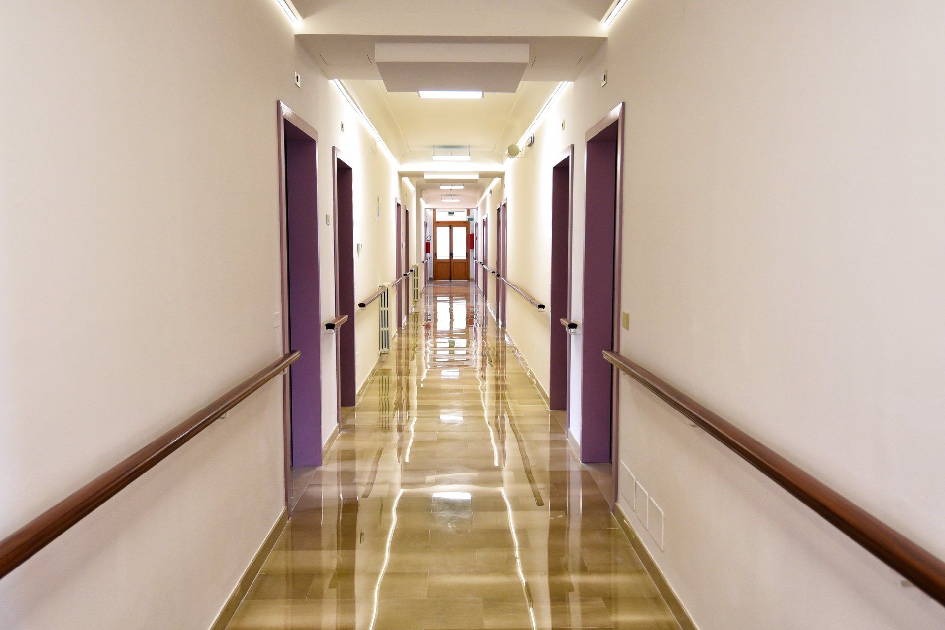 corridoio di casa di riposo