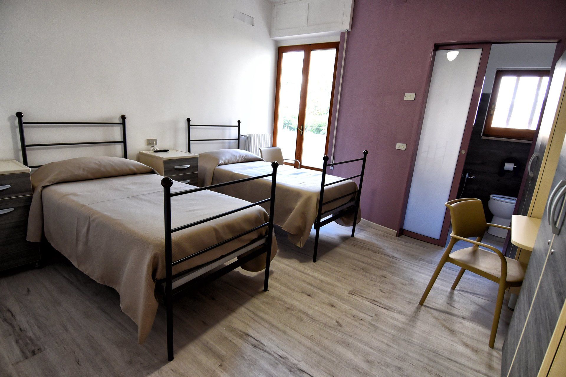 camera doppia in casa di riposo