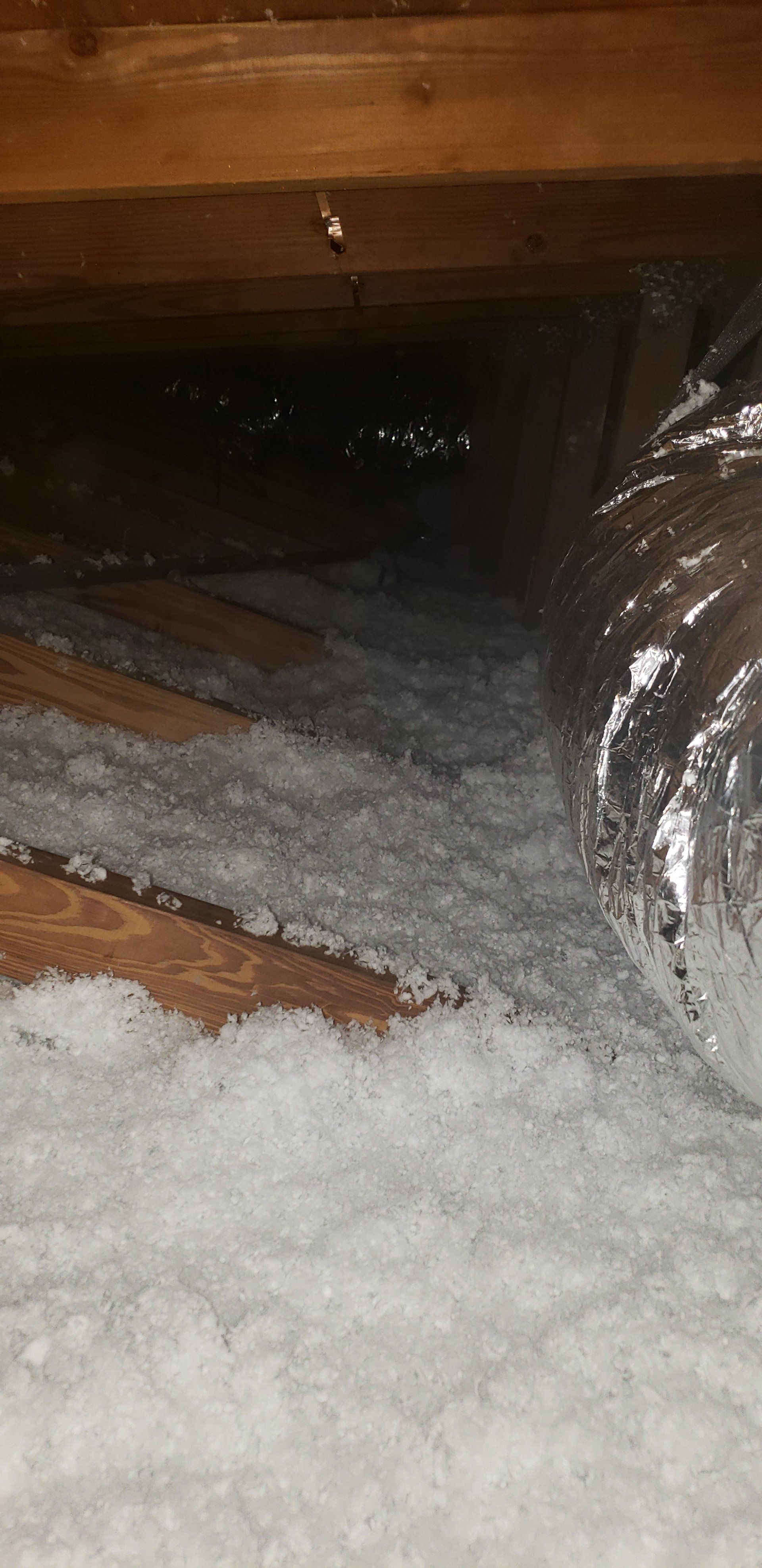 Insulation in attic
