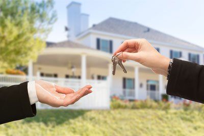 handing over keys