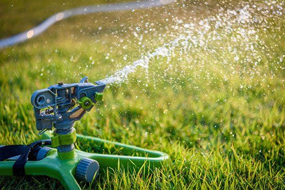 Lawn Sprinklers — Lynams Landscapes In Jensen QLD Lawn Sprinklers — Lynams Landscapes In Jensen QLD