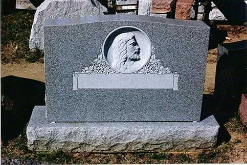 3-6 Barre Gray - Profile of Christ — Monument in Media, PA