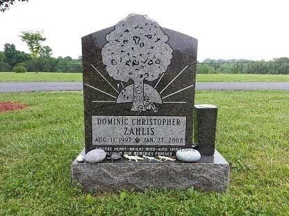 Granite Headstone — Monument in Media, PA