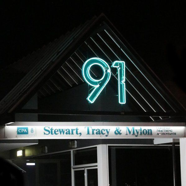 neon sign
