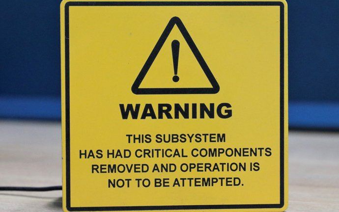 safety lable sign