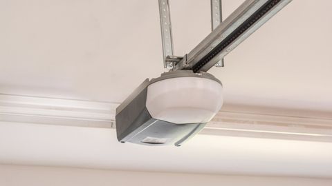 Garage Door Opener - Front View Of Garage System in Dallas/Fort Worth, TX