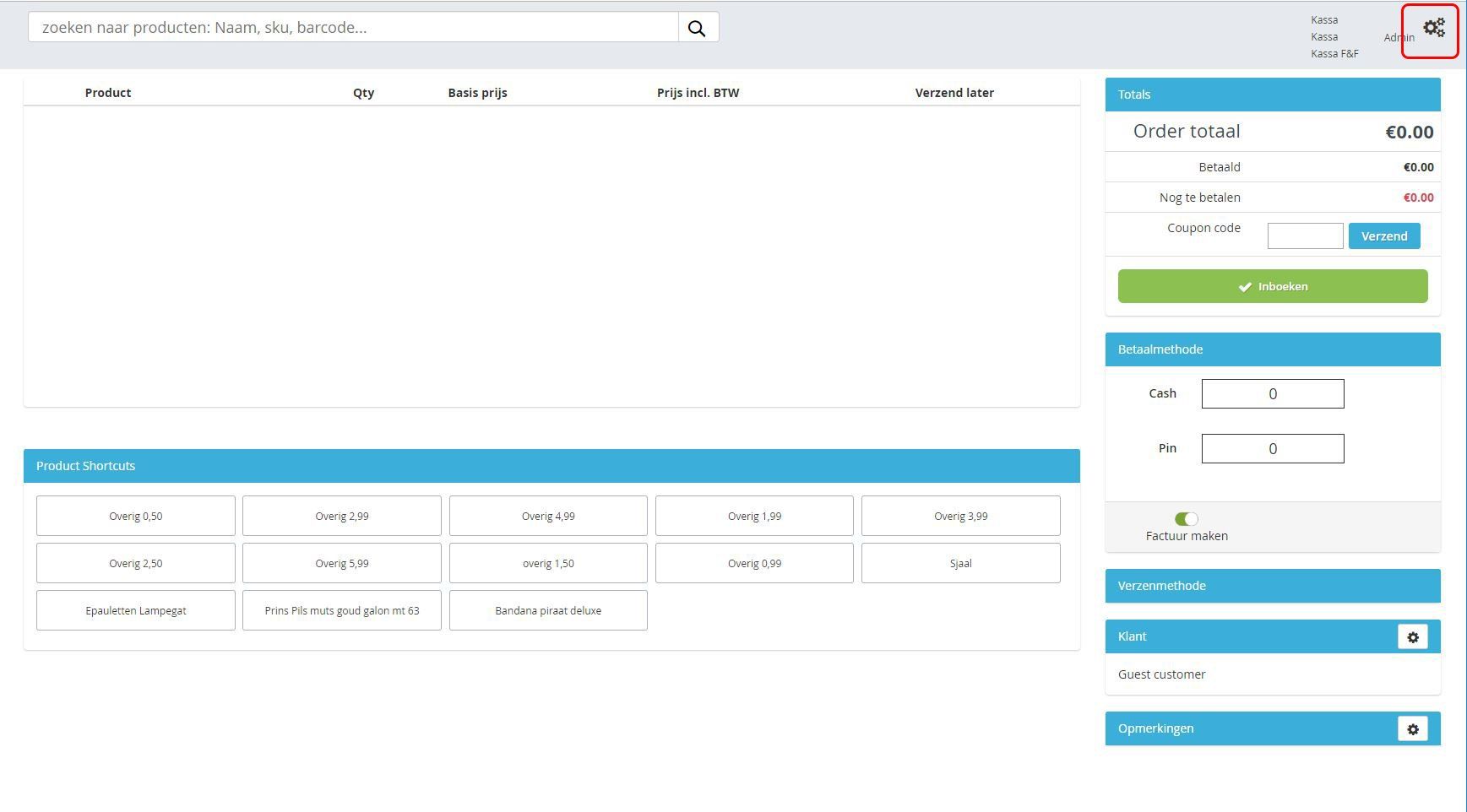 Magento configuratie Magento configuratie