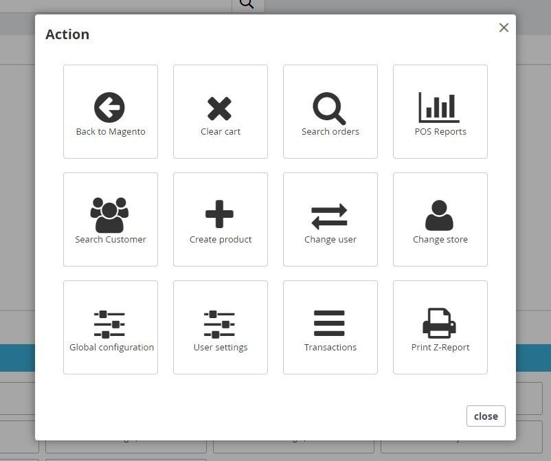 Magento POS Configuratie opties Maaswebsites
