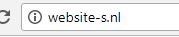 Onveilige website i-icoon