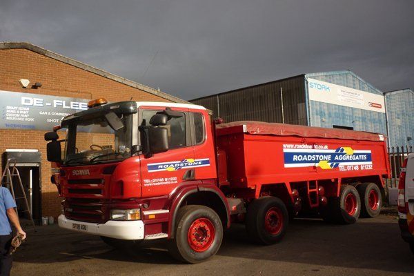 red truck
