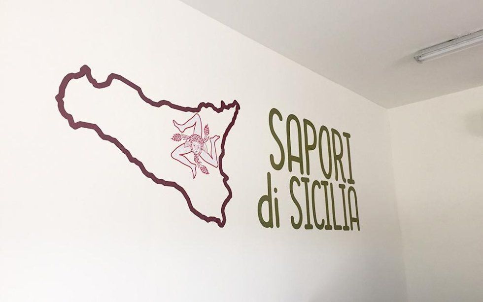 scritta pubblicitaria