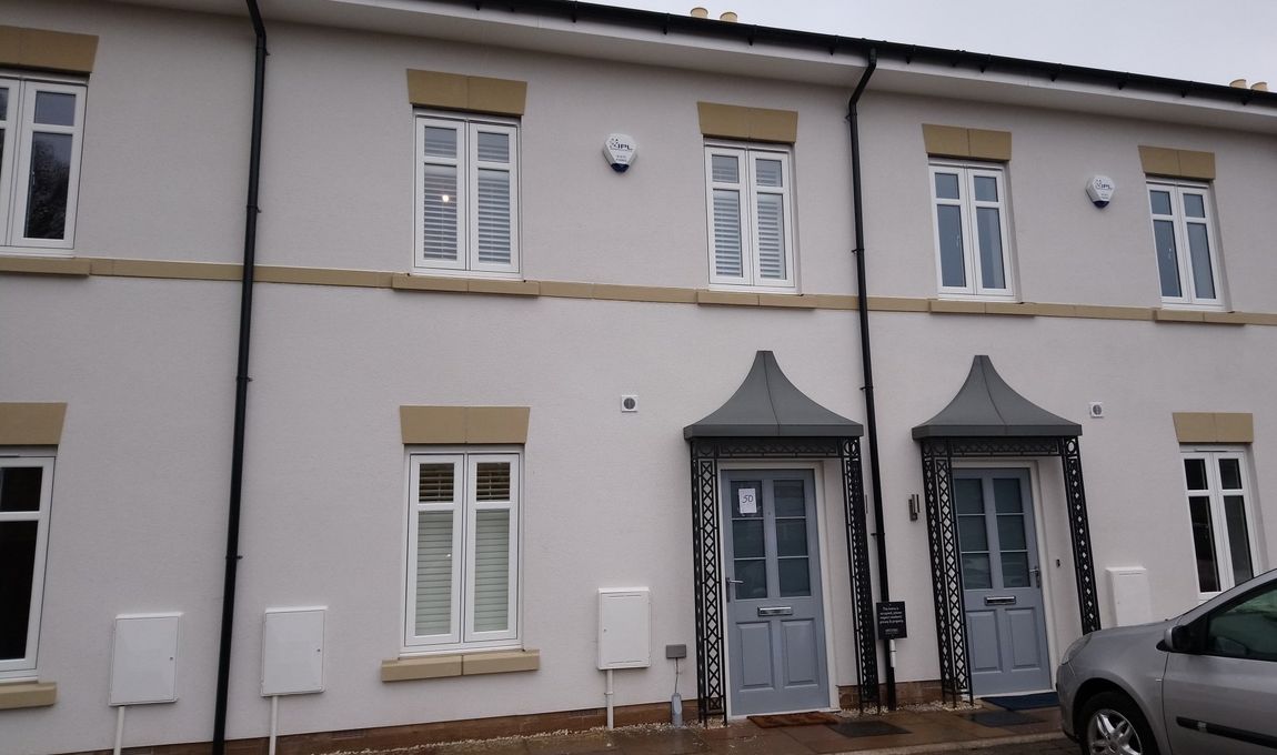 Mid Teraced Brand New House Internal Window Shutters Staffordshire
