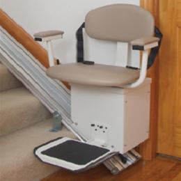 SL350 Stair Lift - Stair Lifts in El Paso, TX The SL350DC model takes the Harmar Indoor Stair Lift one step further step further with a battery back-up system that provides 15-20 trips even if there is no power, with a cable-operated system that uses steel aircraft cable rated at 4,200 pounds breaking strength, you are guaranteed a smooth and safe ride, quick too at a speed of 20 feet per minute.