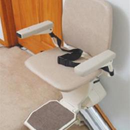 The Pinnacle Stair lift - Stair Lifts in El Paso, TX Aesthetically pleasing appearance and robust construction, the narrowest stair lift in the industry measuring only 11” when folded, comfortable seat, easy operating controls, safety sensors and removable key lock.