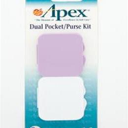 Dual Pocket Medication Kit - Daily Living Aids in El Paso, TX Holds up to 15 tablets, available in opaque white, blue, or lavender color